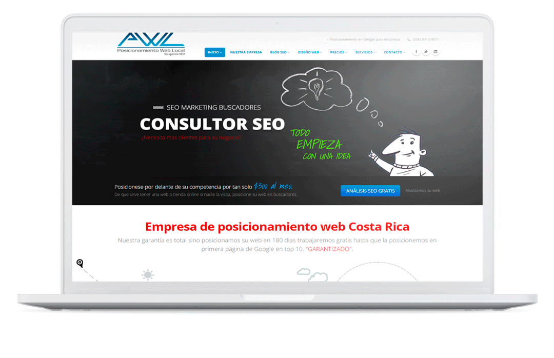 diseno web seo